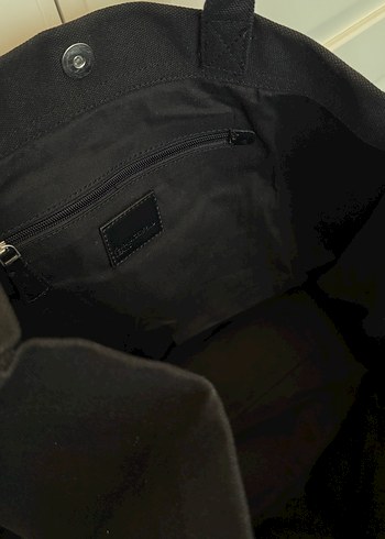 Beden Karl Lagerfeld Siyah Denim Kadın Çanta hiç kullanılmadı