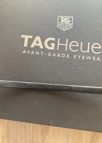 TAG Heuer Erkek Siyah Gözlük çerçevesi - Görsel 2