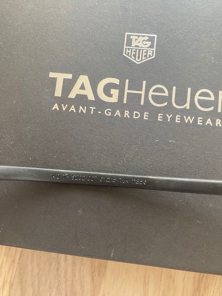 TAG Heuer Erkek Siyah Gözlük çerçevesi - Görsel 2