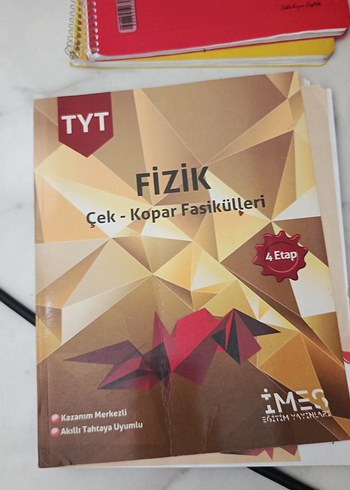 TYT Fizik Çek-Kopar Fasikülleri 4 Etap