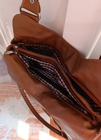  Beden kahverengi Renk Vintage kadın çanta 