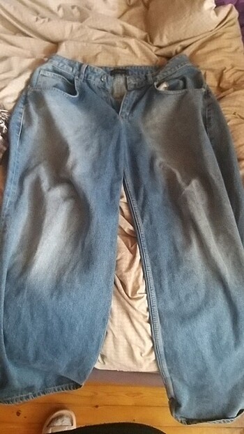 Oversize bol kalip baggy kot jean