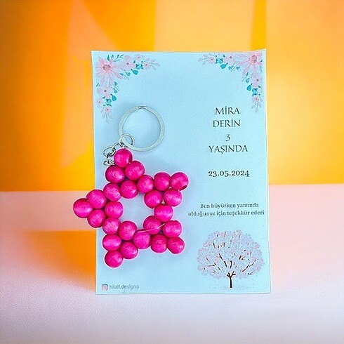 Özel günleriniz için tasarım anahtarlık - Görsel 3