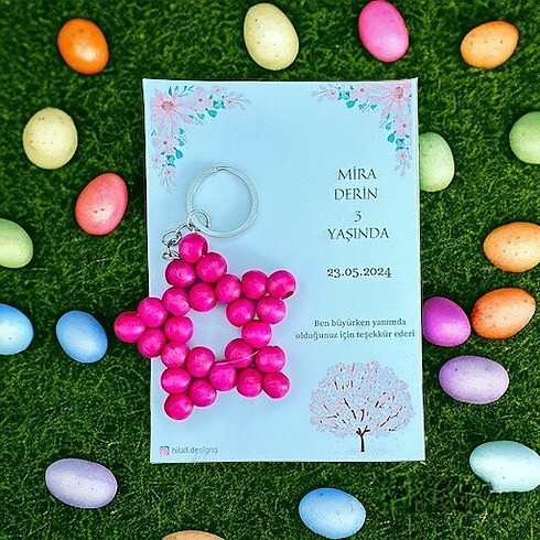 Özel günleriniz için tasarım anahtarlık - Görsel 2