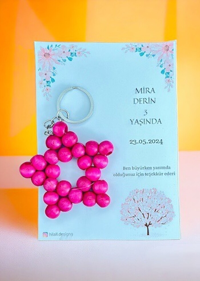 Özel günleriniz için tasarım anahtarlık - Görsel 3