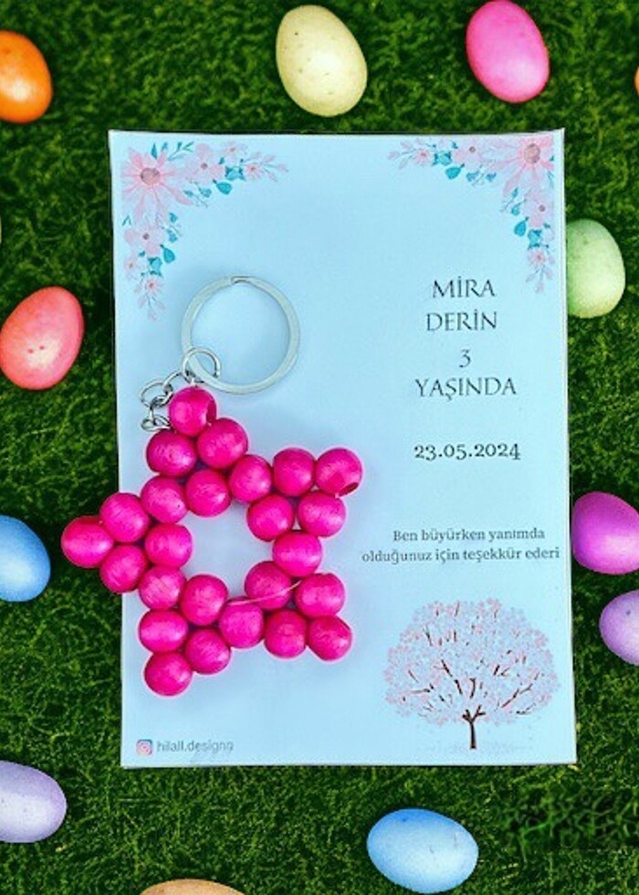 Özel günleriniz için tasarım anahtarlık - Görsel 2