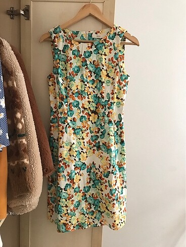 Roman Floral Dress / kokteyl