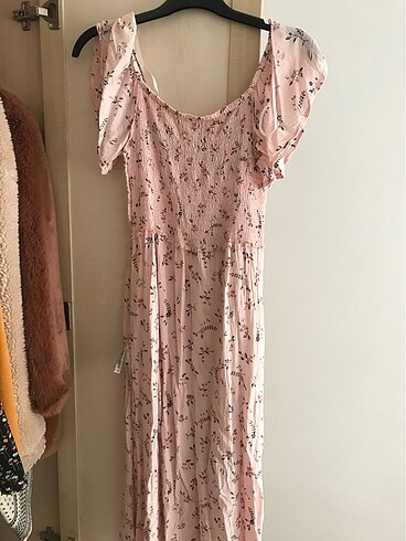 H&m Floral Printed long sleeve dress
