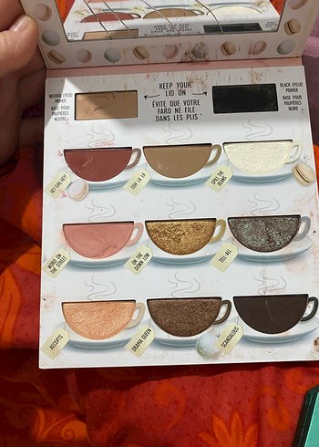 The Balm Sıcak Tonlarda Göz Farı Paleti - Görsel 2