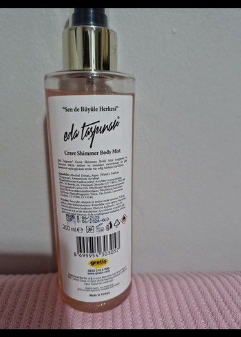 Crave Shimmer Vücut Spreyi Kadın Parfümü by eda taşpınar - Görsel 3