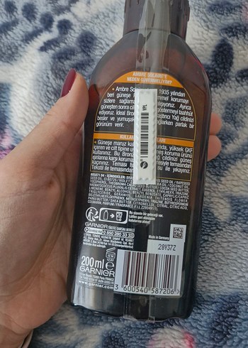 Garnier Ambre Solaire İdeal Bronzluk Yağı - Görsel 2