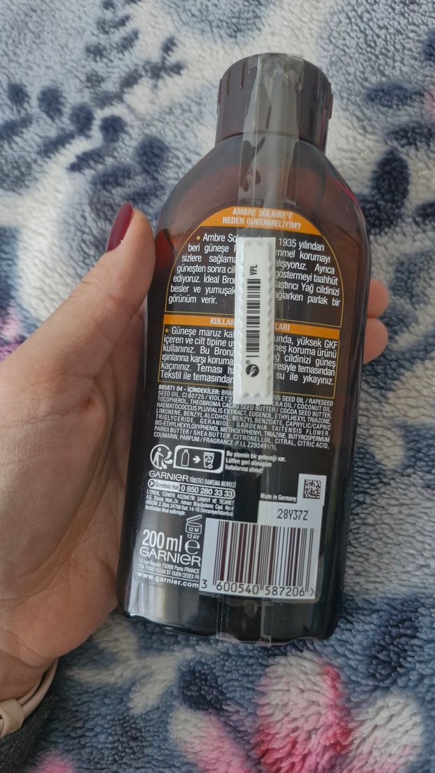 Garnier Ambre Solaire İdeal Bronzluk Yağı - Görsel 2