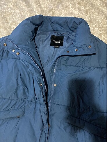 xs Beden mavi Renk pull bear mavi mont
