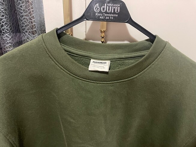 l Beden pull bear yeşil sweat
