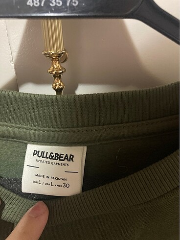 Pull and Bear pull bear yeşil sweat