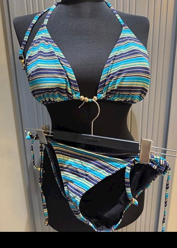 Parlak Mor Mini Bikini - Görsel 3