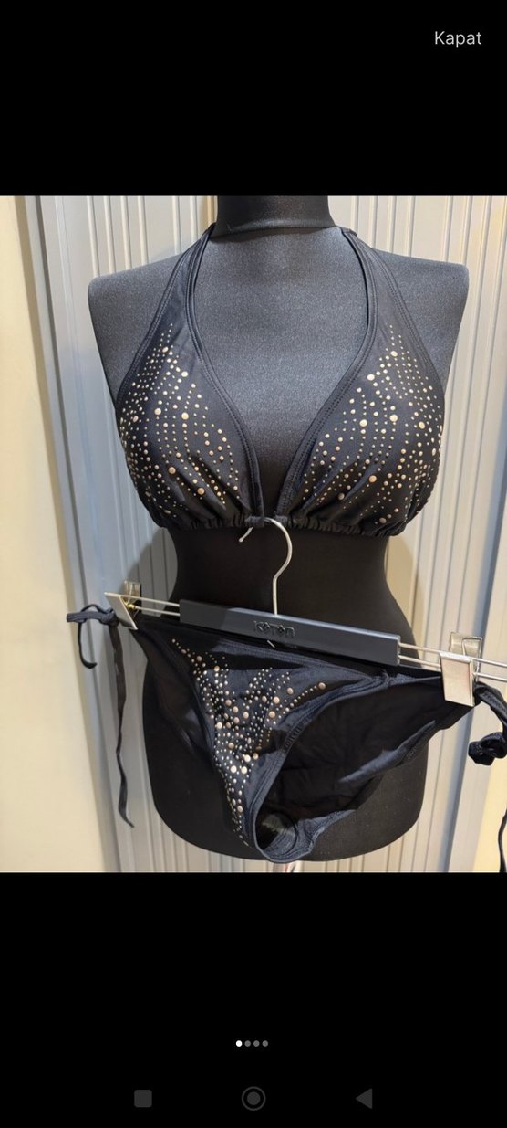 Parlak Mor Mini Bikini - Görsel 4