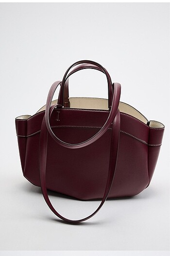 Zara tote çanta