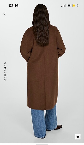 Mango Mango el yapımı oversize palto