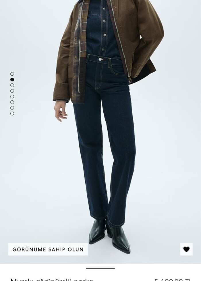 Mango yeni sezon mumlu görünümlü parka - Görsel 3