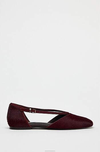 39 Beden bordo Renk Zara babet