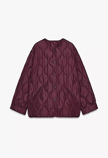Zara Zara su geçirmez kapitone ceket
