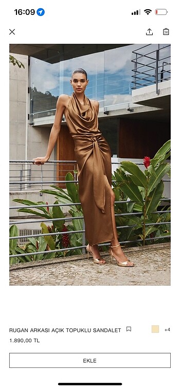 Zara Zara topuklu sandalet