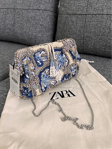 Zara Zara boncuklu çanta