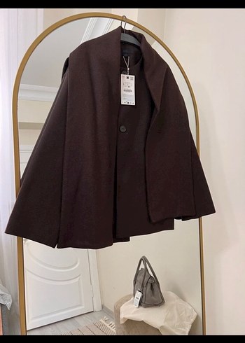 Zara yün kısa kaban - Görsel 5