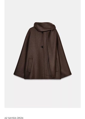 Zara yün kısa kaban - Görsel 3