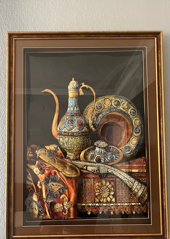3 Boyutlu Kağıt Rölyef Tablo