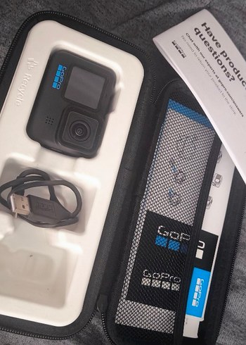 Beden GoPro Siyah Aksiyon Kamerası ve Taşıma Çantası