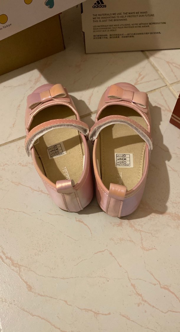 Pembe yaldizli rahat babet cirtli 27 numara - Görsel 2