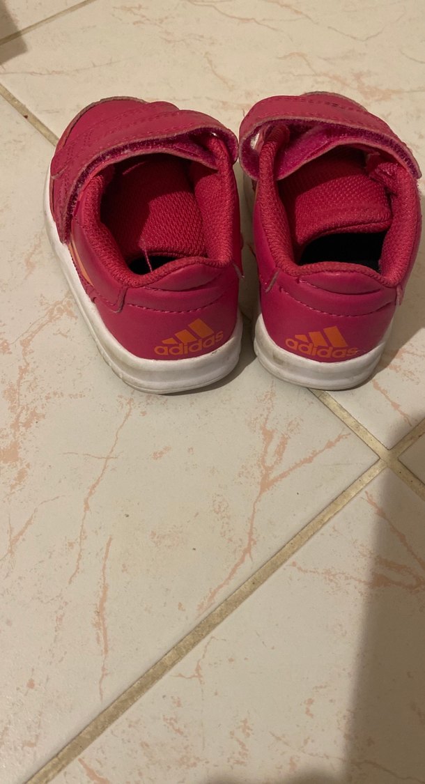 Kız Çocuk Pembe Cırt Cırtlı Spor Ayakkabı adidas - Görsel 2