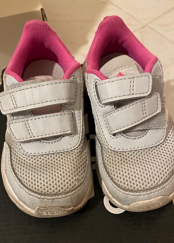 Kız Çocuk Gri Adidas Spor Ayakkabı - Görsel 5