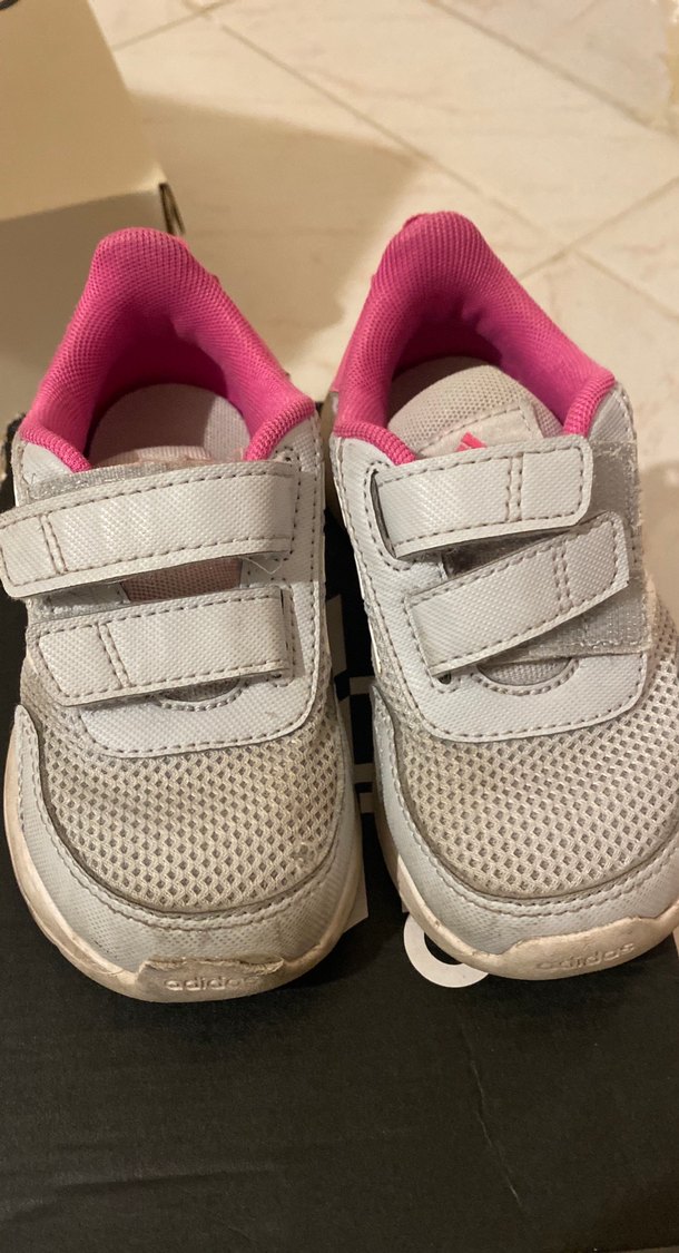 Kız Çocuk Gri Adidas Spor Ayakkabı - Görsel 5