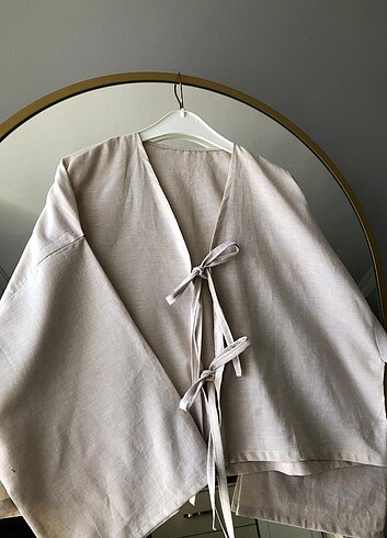 Önden Bağlamalı Kimono 