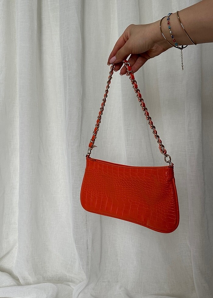 Turuncu çanta - Görsel 3