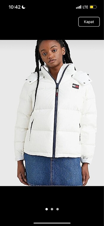 TOMMY HİLFİGER ŞİŞME MONT