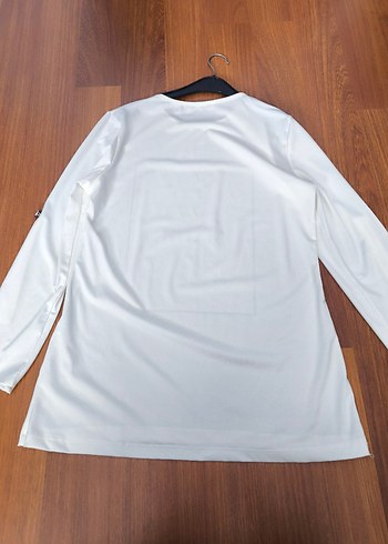 Bej Kemerli Kadın İkili Bluz-Yelek - Görsel 4