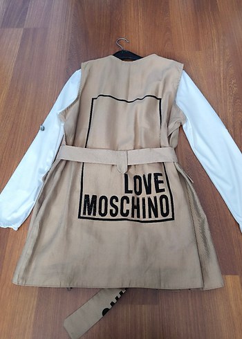 Bej Kemerli Kadın İkili Bluz-Yelek - Görsel 2