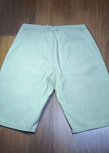 Bej Pamuk Rahat Kesim Erkek Çocuk Şort - Görsel 3