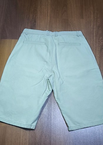 Bej Pamuk Rahat Kesim Erkek Çocuk Şort - Görsel 4