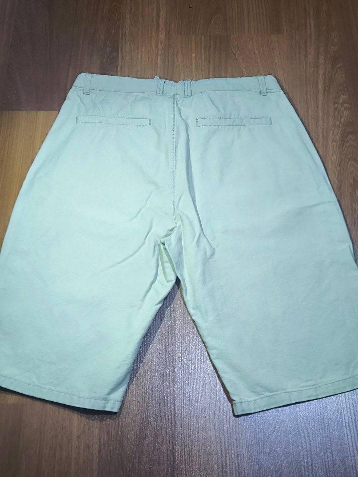 Bej Pamuk Rahat Kesim Erkek Çocuk Şort - Görsel 3