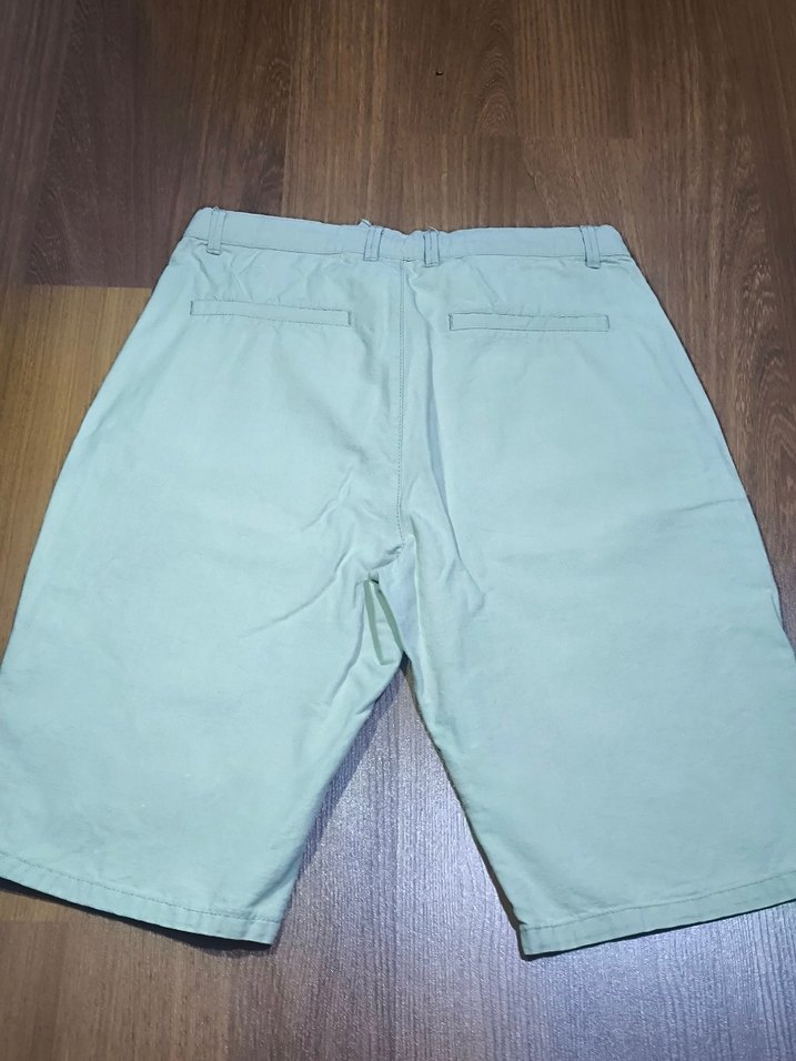 Bej Pamuk Rahat Kesim Erkek Çocuk Şort - Görsel 4