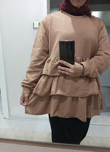 Uzun kolu Sweatshirt 