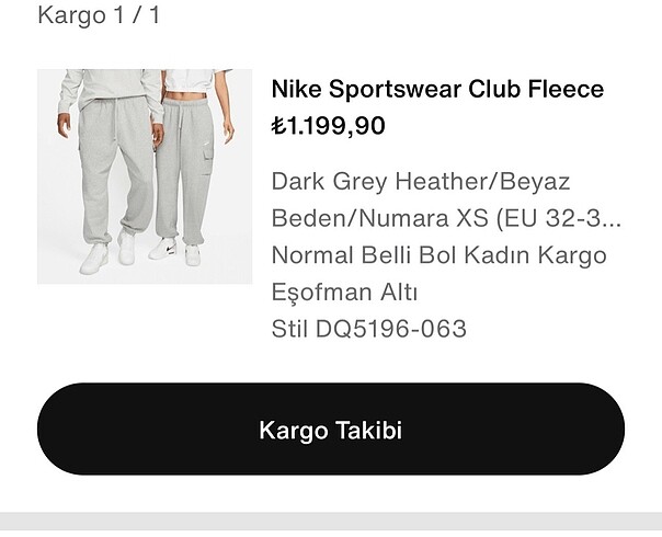 kadın nike eşofman altı