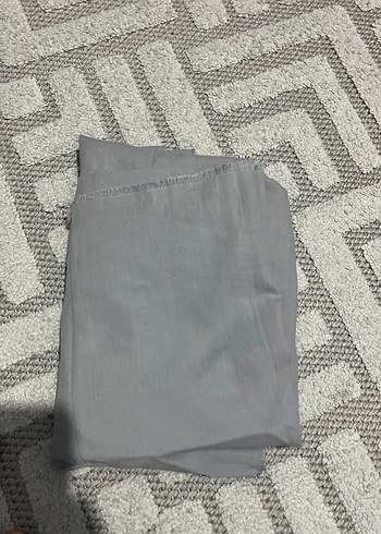 Gri Keten Kadın Şal