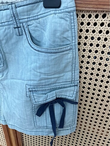 m Beden Mavi jeans kot etek