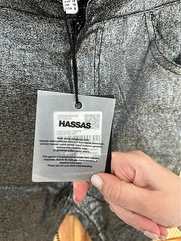 38 Beden çeşitli Renk Twist pantolon
